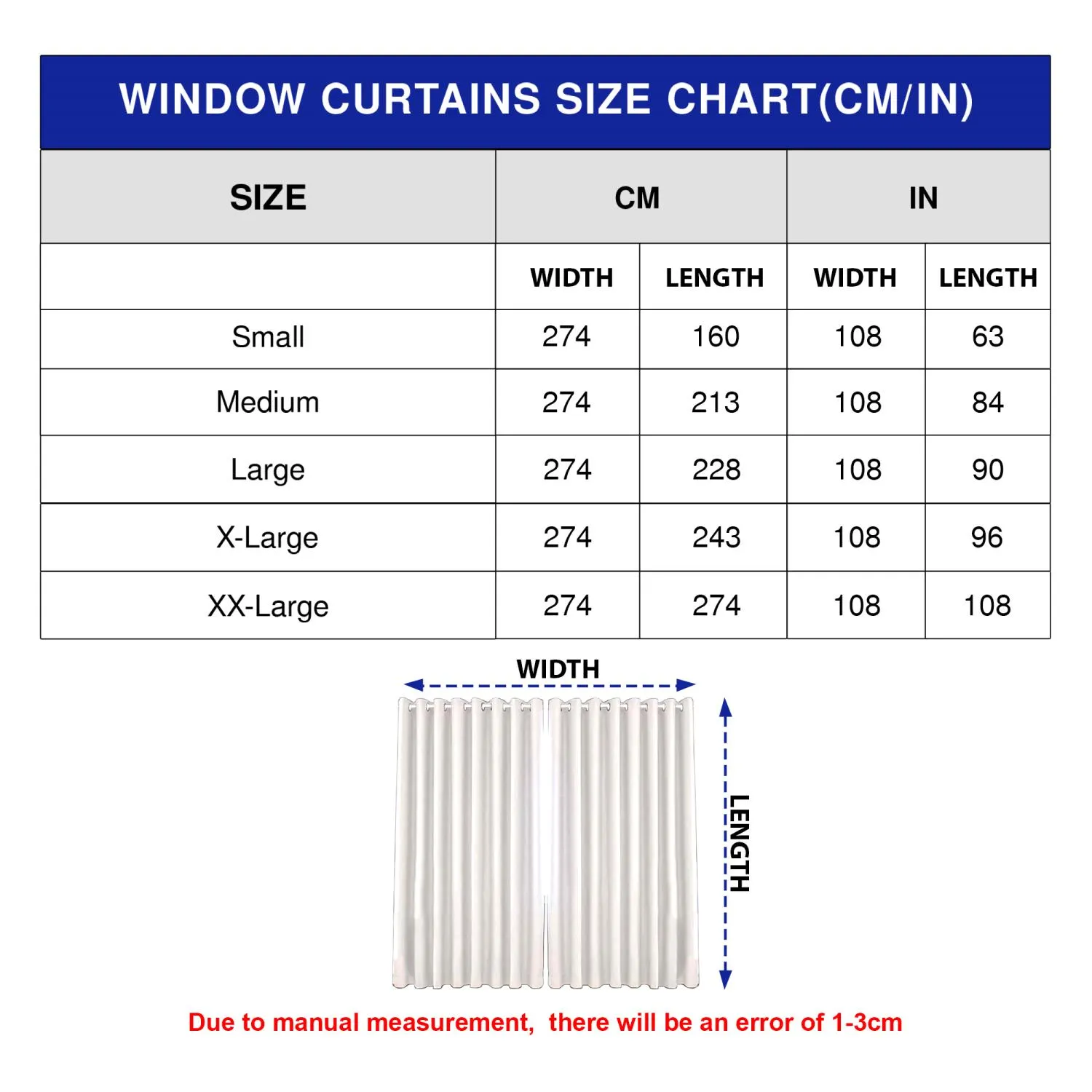 Window curtains