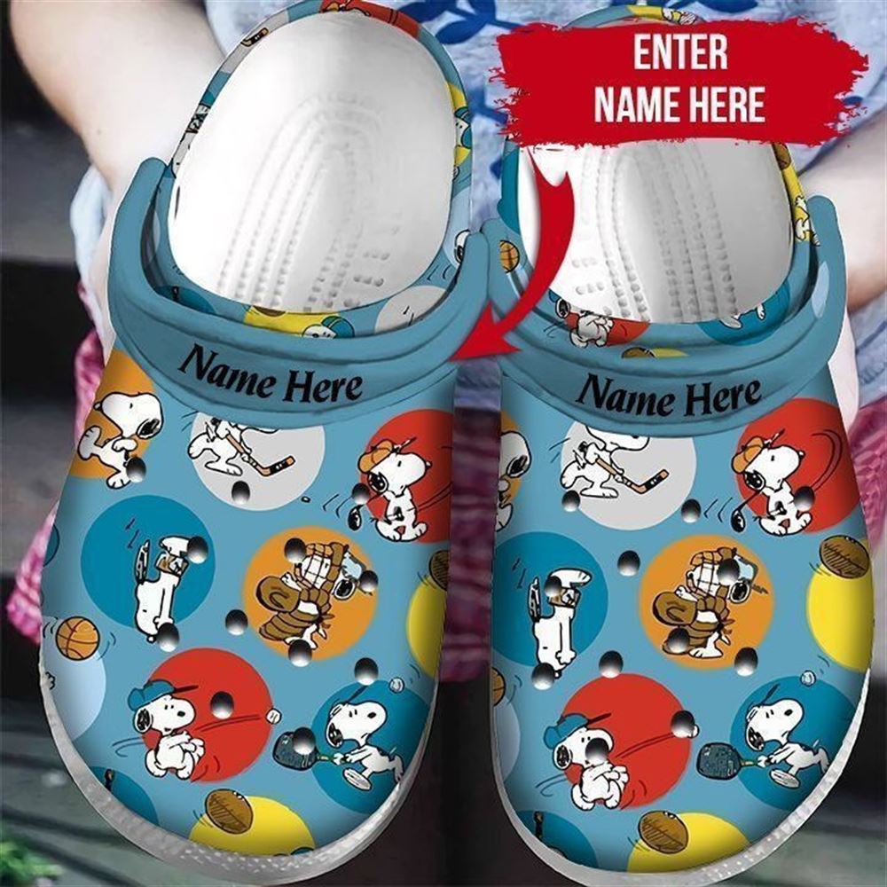 Snoopy Comics Crocss Clog Shoes 1 - Hearthtops Store