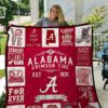 01 Alabama Crimson Tide Quilt Blanket M2