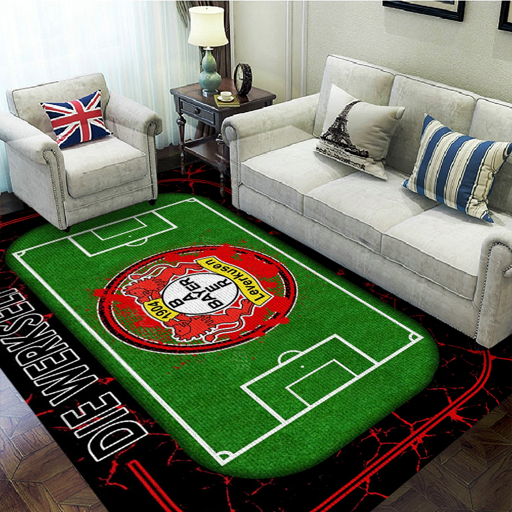 1 Bayer Leverkusen Rectangular Rug HUANNM4576BL1 Yuna