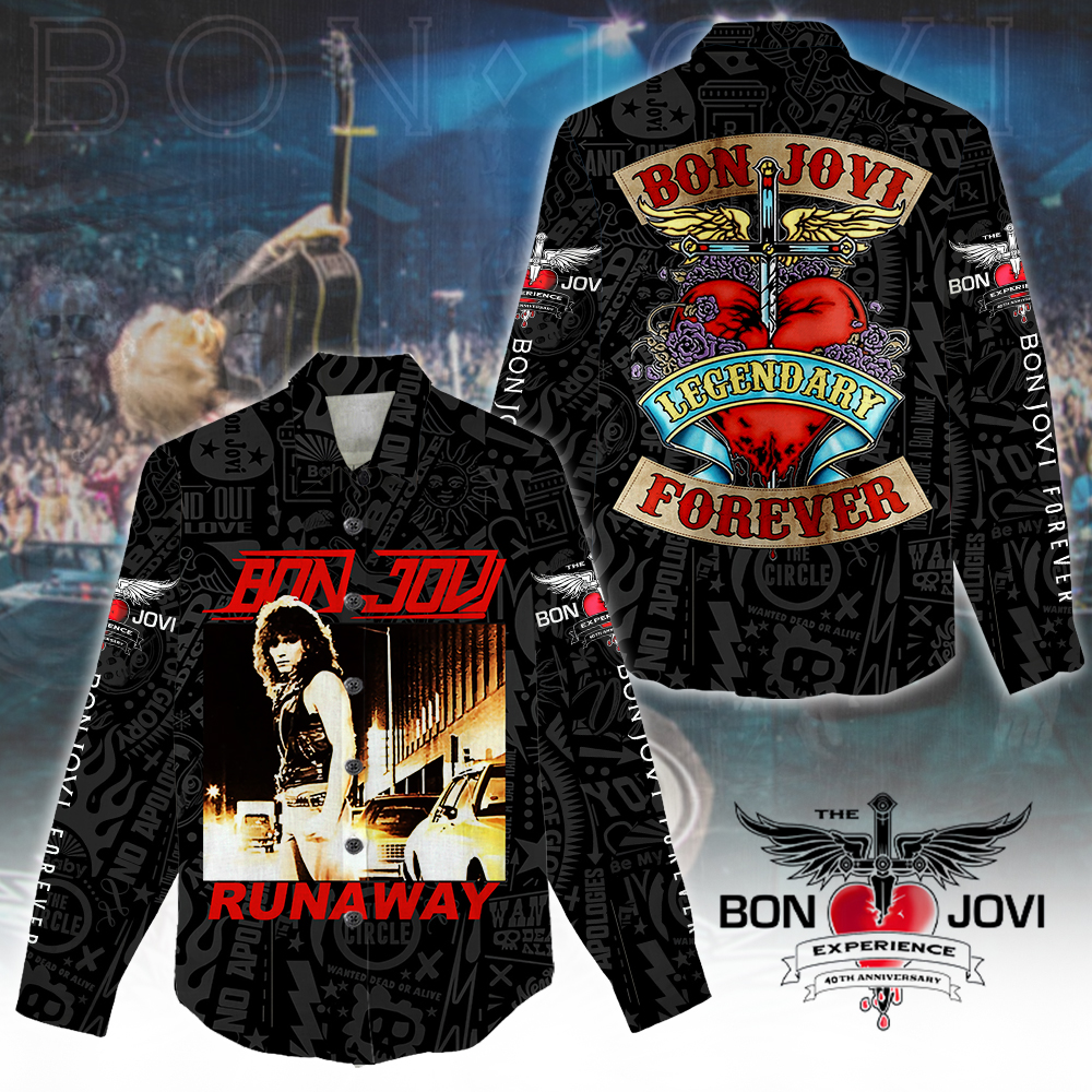 1 Bon Jovi linen shirt HUANNM4992 Yuna