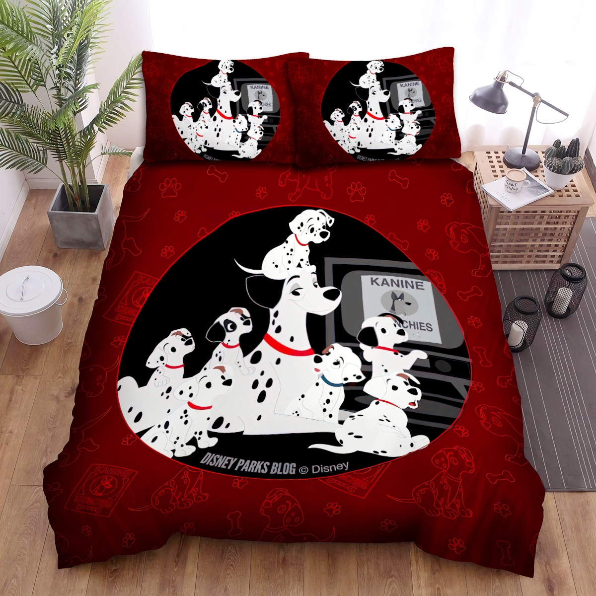 101 dalmatians red pattern duvet cover bedroom sets comfortable bedding sets 0l2dy