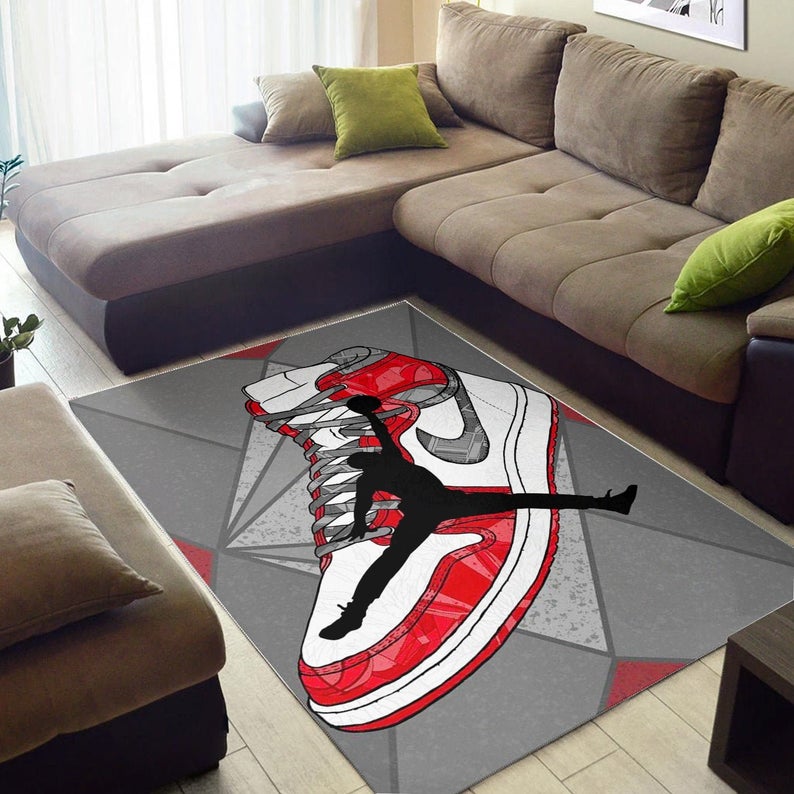 133201456209252644 132987040492495594 Nike Air Jordan Gifts Sneaker Rug Home Decor