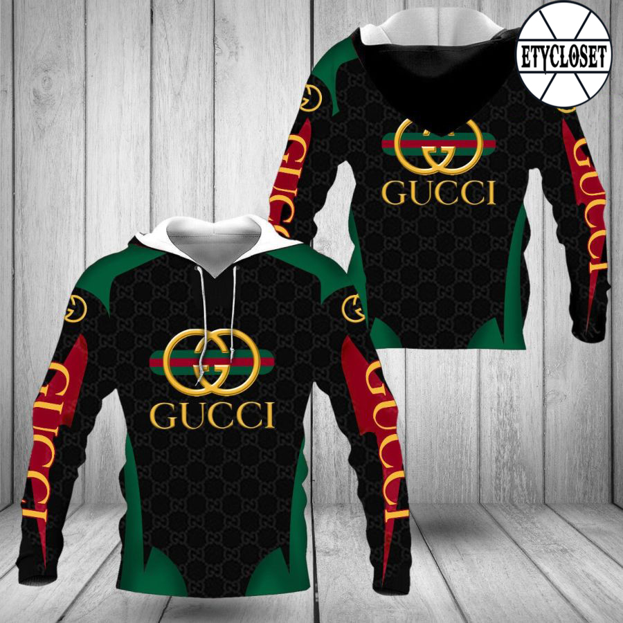 133254161132583832 gucci black unisex hoodie for men women luxury brand clothing clothes outfit 242 hdluxgksea