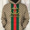 133254161180182749 gucci brown stripe unisex hoodie for men women luxury brand clothing clothes outfit 282 hdluxd0urr