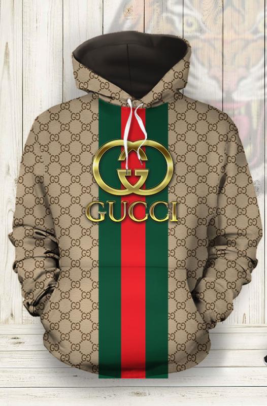 133254161180182749 gucci brown stripe unisex hoodie for men women luxury brand clothing clothes outfit 282 hdluxd0urr