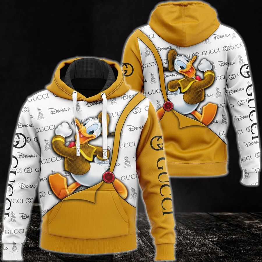 133254161539427844 gucci donald duck unisex hoodie for men women luxury brand clothing clothes disney gifts 109 hdluxsq3kf