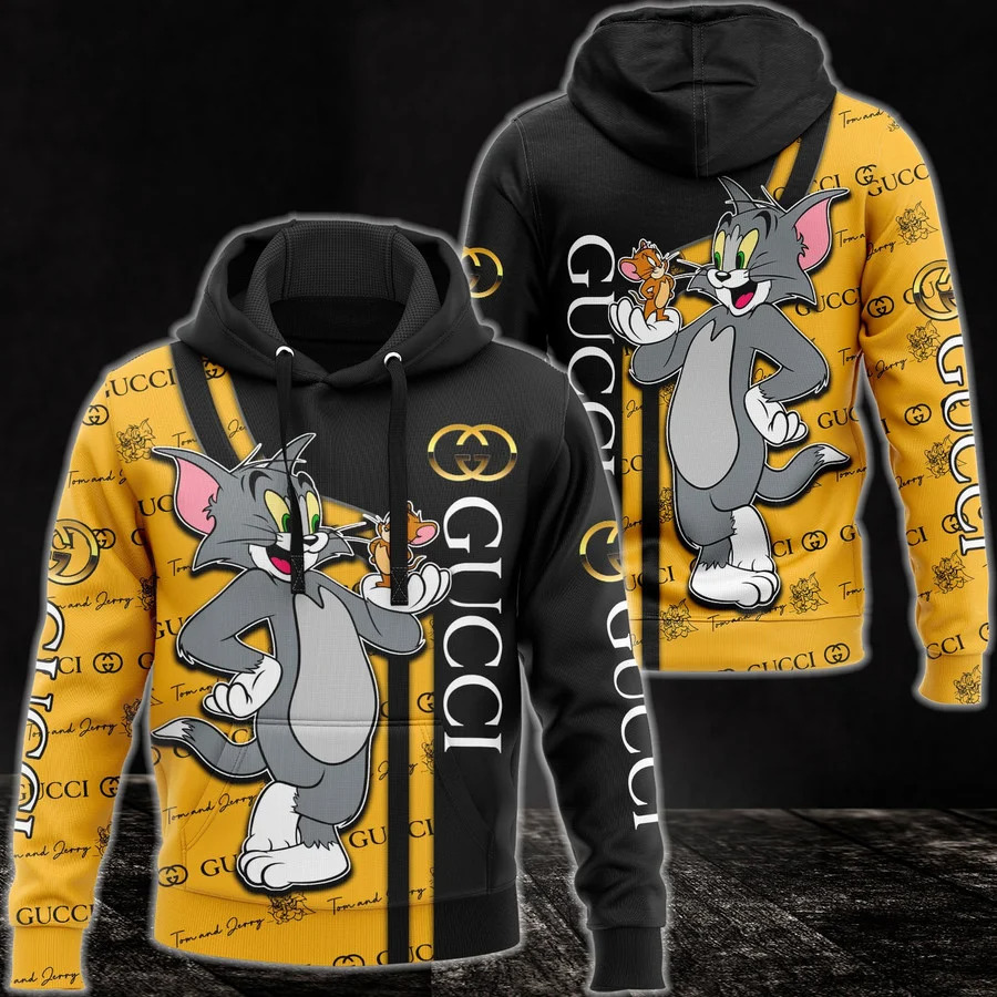 133254163281605837 gucci tom and jerry unisex hoodie for men women luxury brand clothing clothes 134 hdluxrrxrz