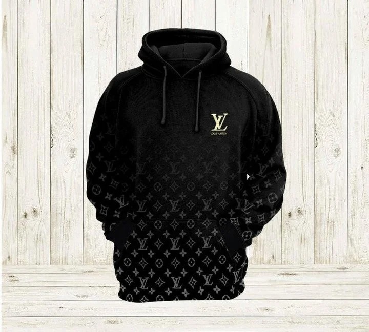 133254164503928894 louis vuitton black unisex hoodie for men women luxury brand lv clothing clothes outfit 345 hdluxrnrdj