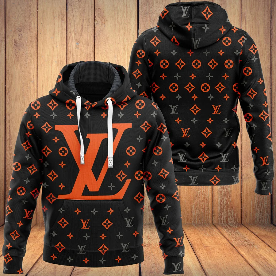 133254164669669727 louis vuitton black unisex hoodie for men women lv luxury brand clothing clothes outfit 75 hdluxzaehd