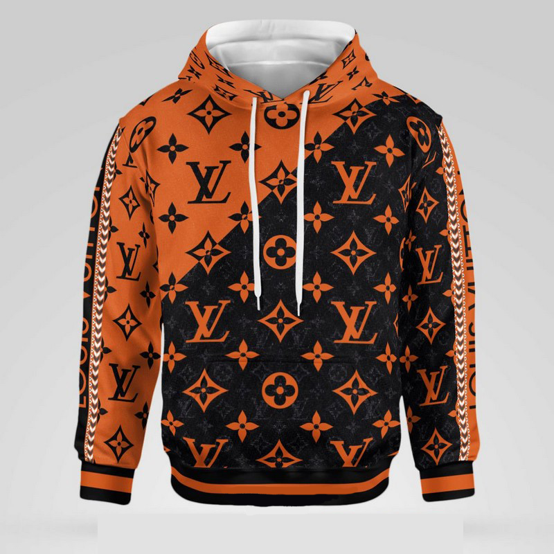 133254165820805606 louis vuitton orange unisex hoodie for men women lv luxury brand clothing clothes outfit 177 hdluxcik5a