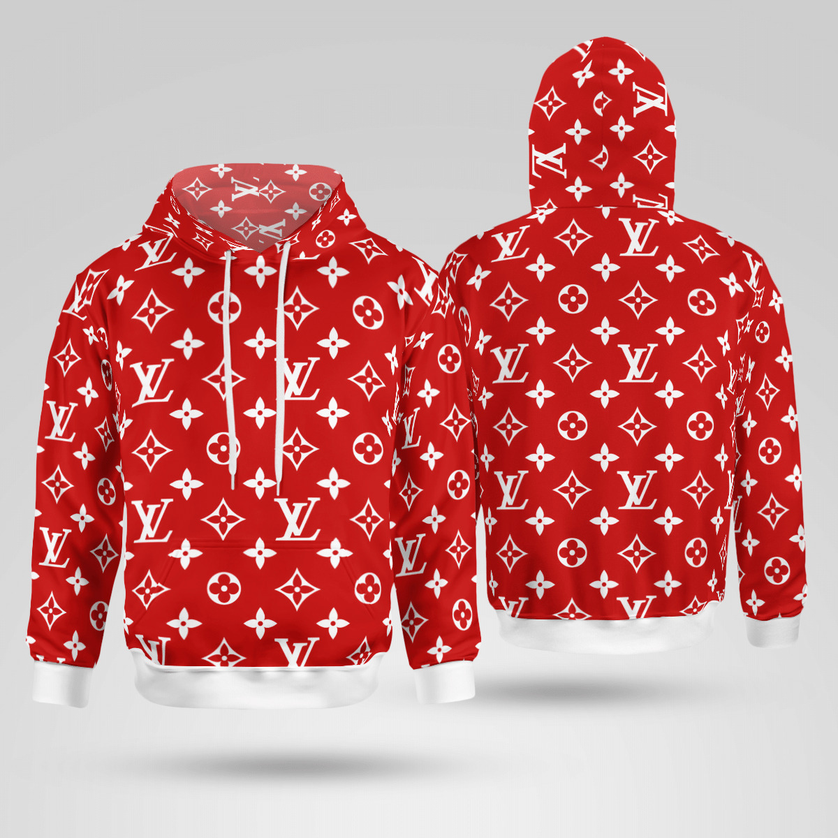 133254165925242786 louis vuitton red unisex hoodie for men women lv luxury brand clothing clothes outfit 176 hdluxavnd8