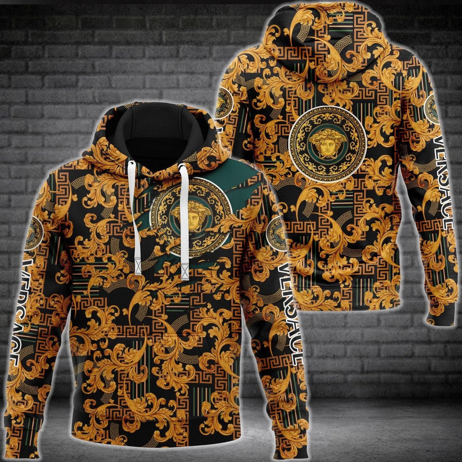 133256731712667160 buy gianni versace gold unisex hoodie for men women luxury brand clothing clothes outfit8ct3m