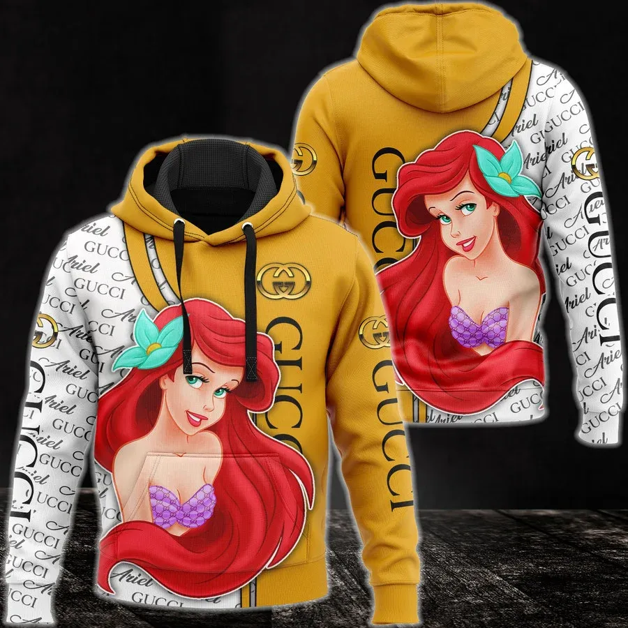 133256732064498719 buy gucci ariel mermaid unisex hoodie for men women luxury clothing clothes disney giftslrtid