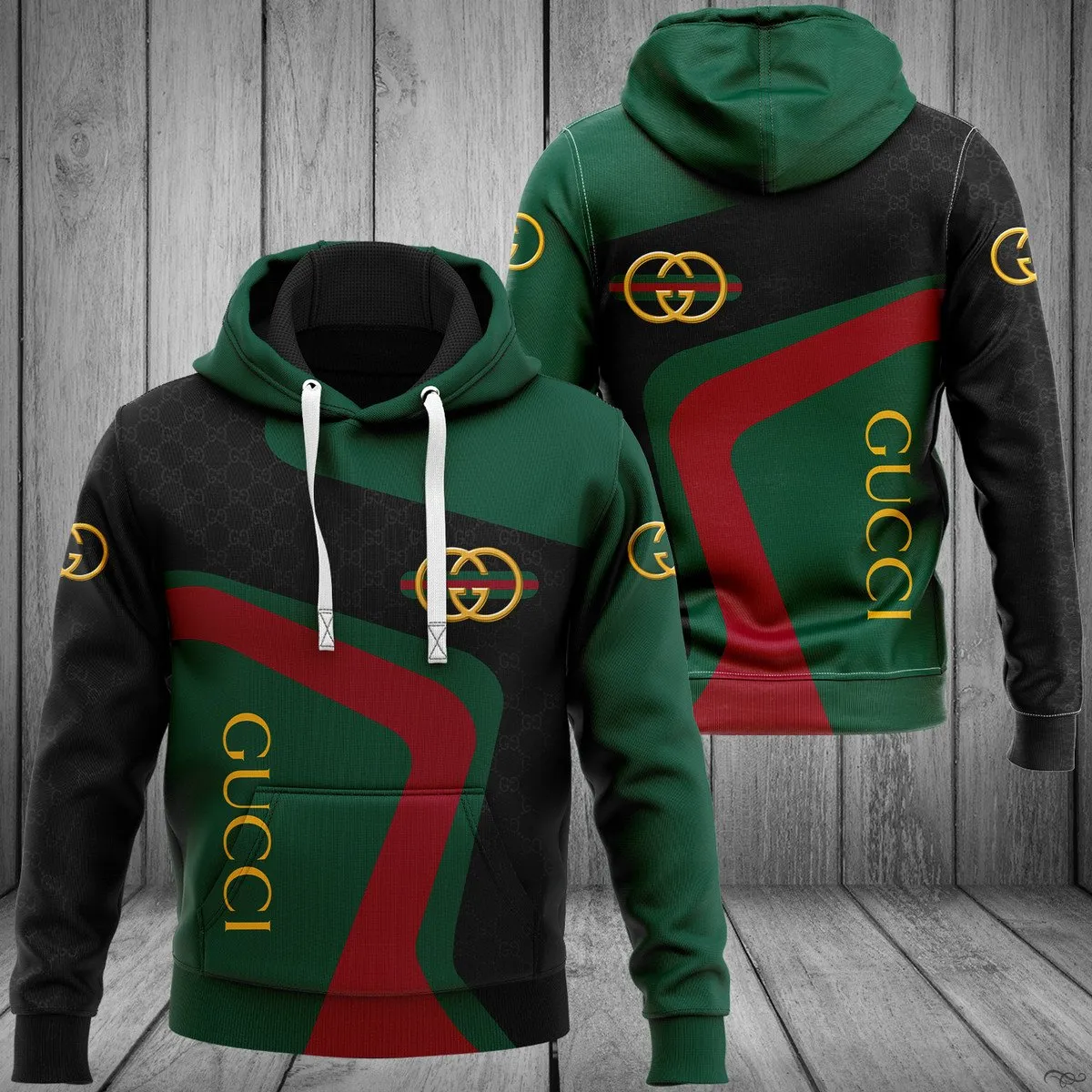 133256732303164111 buy gucci black green hoodie luxury brand clothing clothes outfit for menrmmmj