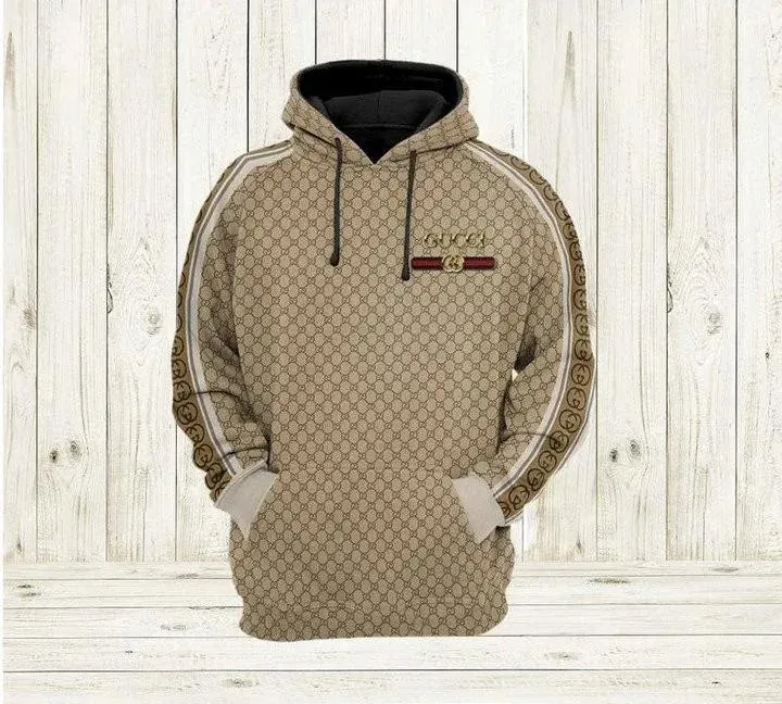 133256732665050437 buy gucci brown unisex hoodie gucci logo hoodie for men womenw9p9g