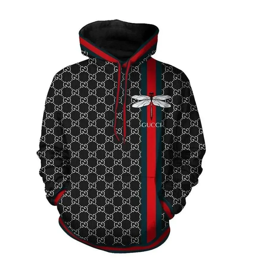 133256732809821183 buy gucci dragonfly black unisex hoodie gucci logo hoodie for men womeniio4t