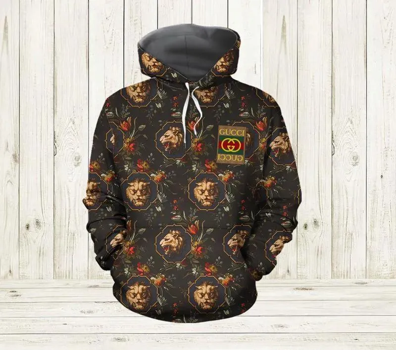 133256733672827630 buy gucci lion unisex hoodie gucci logo hoodie for men women hoodie outfit for men and womenswtv3