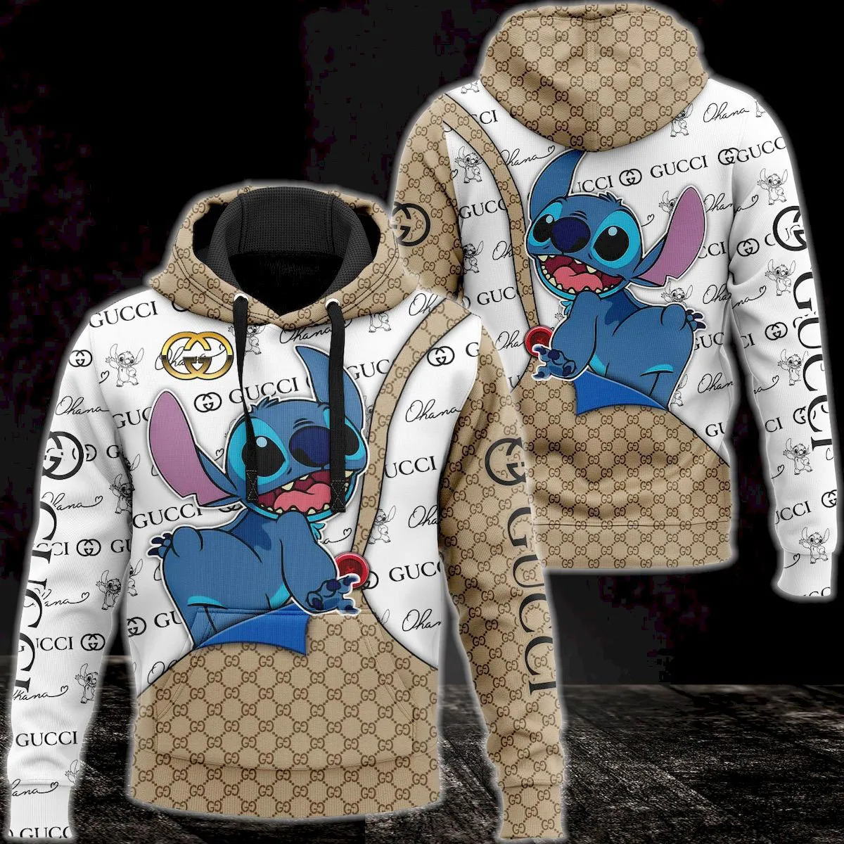 133256734971089914 buy gucci stitch unisex hoodie for men women luxury brand clothing clothes outfit disney giftsl2efv