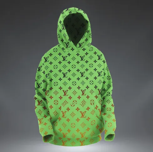 133256735746307592 buy louis vuitton green hoodie luxury brand hoodie for men womenp8uxn