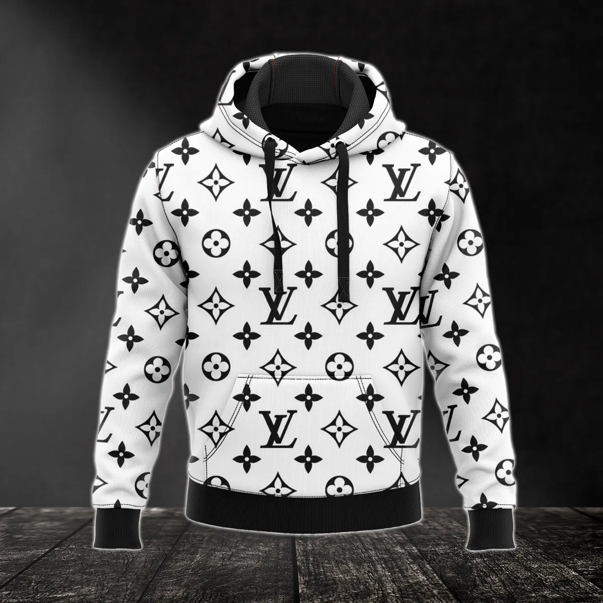 133256736375444319 buy louis vuitton white hoodie lv luxury clothing clothes outfit for menksiad