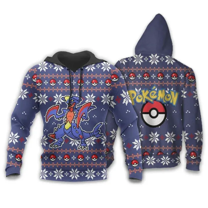 133256736404929970 buy pokemon garchomp ugly christmas sweater custom xmas giftdummt