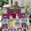 1589987501 aston villa f c to my granddaughter love grandmom quilt F5D540