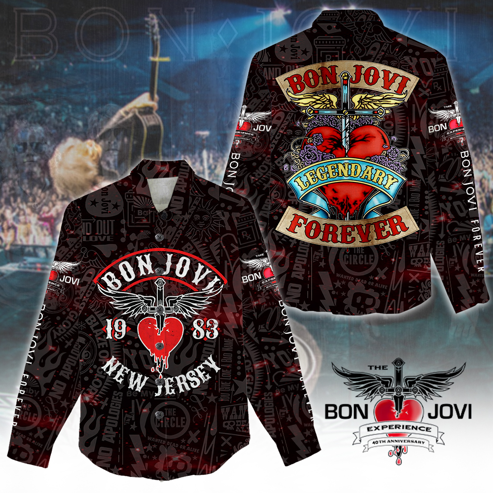 2 Bon Jovi linen shirt HUANNM4995 Yuna