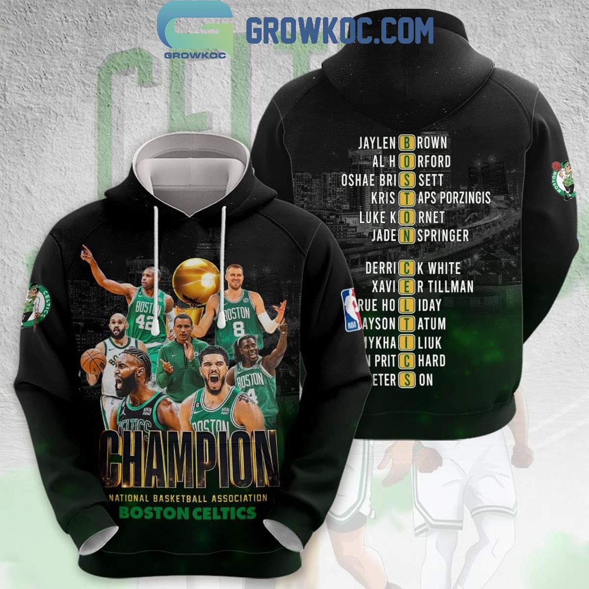 2024 NBA Finals Champions Boston Celtics Player Word Puzzle Hoodie Shirt 1 LYLxs