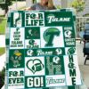 2024 trendsetter exclusive tulane green wave quilt blanket ver 4 20240215091930634