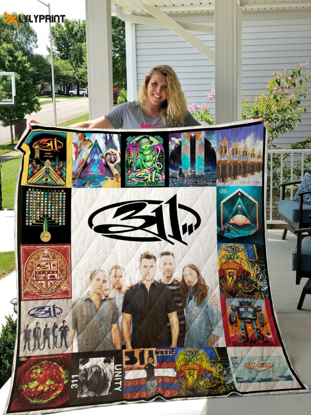 311 band quilt blanket 2