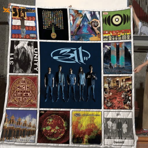 311 band quilt blanket for fans home decor gift 2a