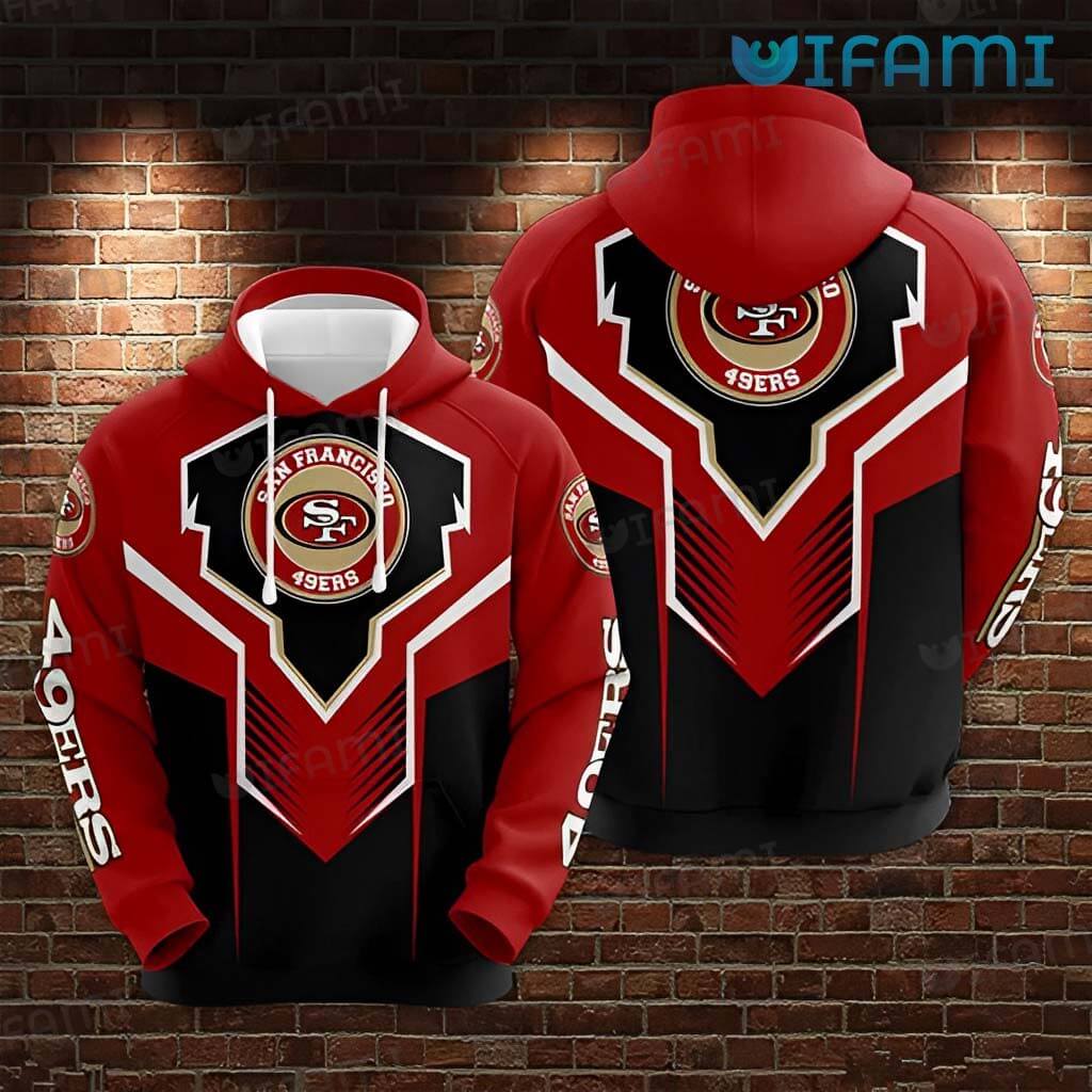 3D Armor Design Zip Up Hoodie 3D San Francisco 49ers Gift 0