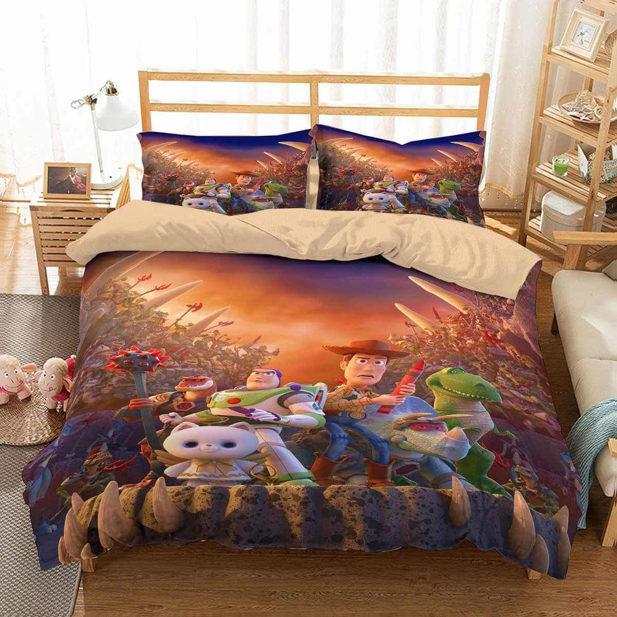 3d disney pixar toy story duvet cover bedroom sets comfortable bedding sets 37lxv