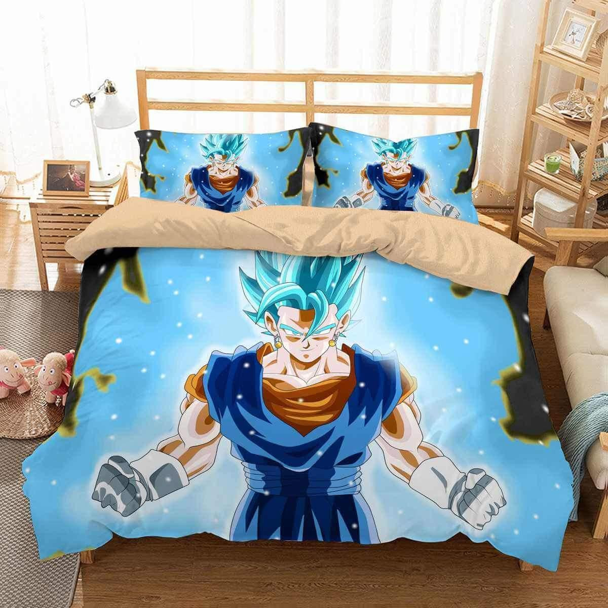 3d dragon ball super duvet cover bedding set 1 lce29