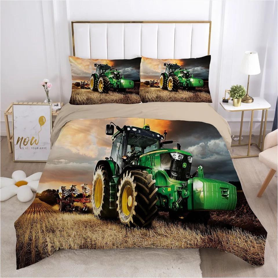 3d john deere tractor duvet cover bedroom sets comfortable bedding sets 4u9eh