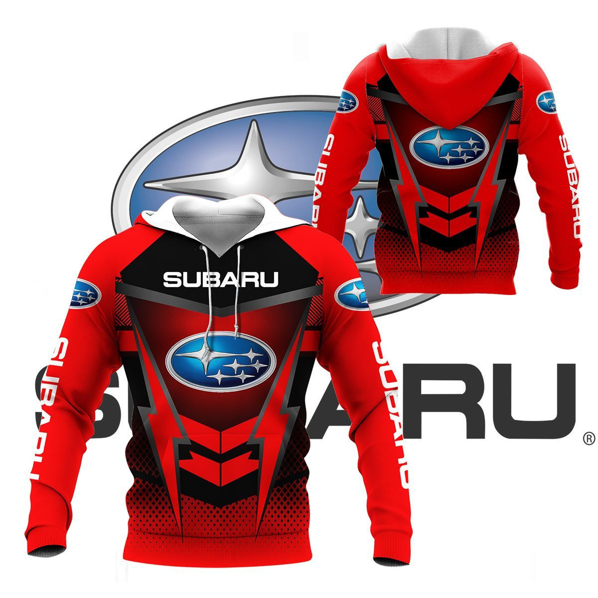 3d all over printed subaru hl shirts ver 3 red 2hsmu3avqi