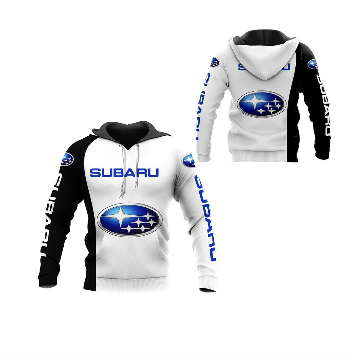 3d all over printed subaru shirts ver 1 white aykahqevvn