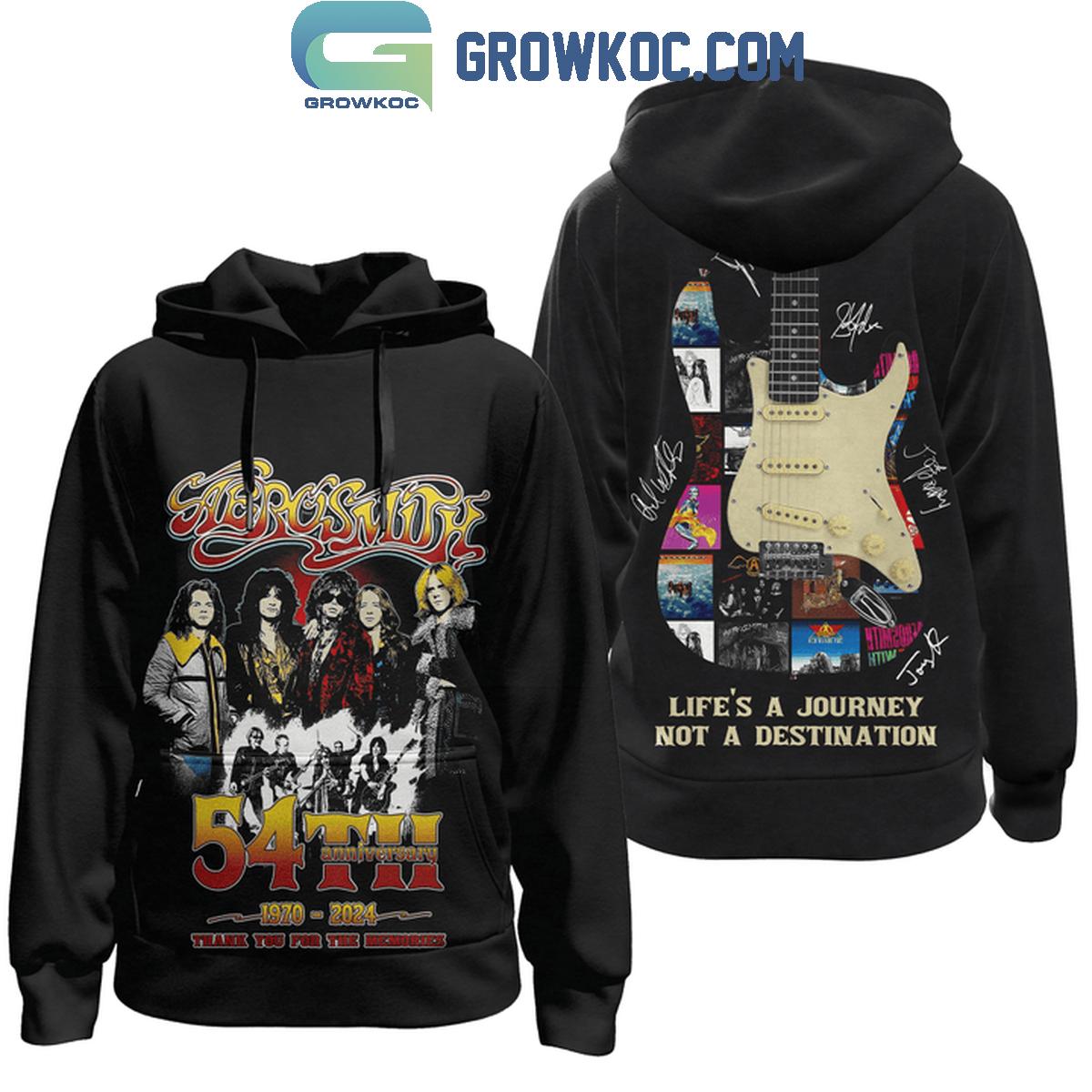 Aerosmith Lifes A Journey Not A Destination Hoodie Shirts 1 uwyiE