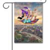 Aladdin Thomas Kinkade Disney Garden Flag