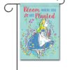 Alice in Wonderland Floral Spring Garden Disney Flag