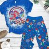 All American Mermaid Pajamas Set