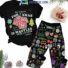 All I Want For Christmas Is Waffles From JJS Diner Pajamas Set2B1 PV6nU