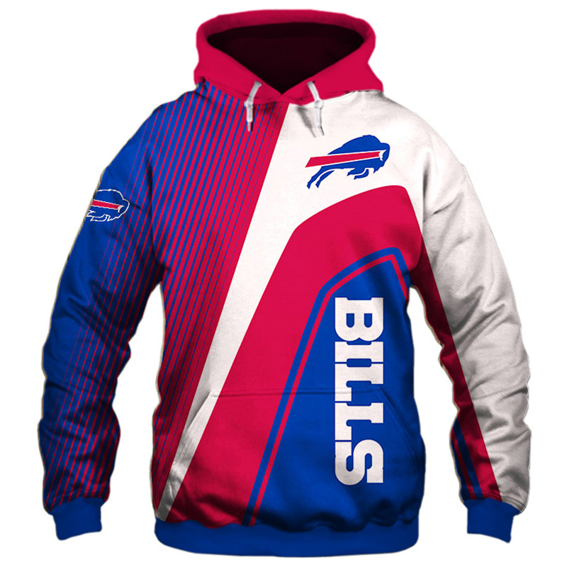 All Over Print Buffalo Bills Hoodie 3D Zip Hoodie Gifts For Fans 0