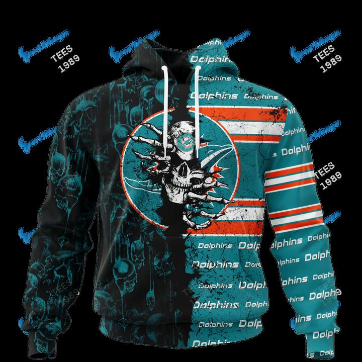 All Over Print Miami Dolphins Hoodie A Unique Gift For Nfl Fans 0