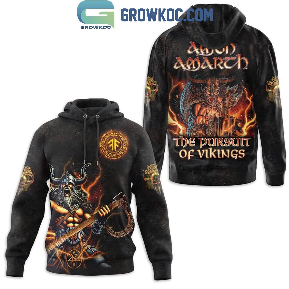 Amon Amarth The Pursuit Of Vikings Hoodie Shirts 1 2yugP