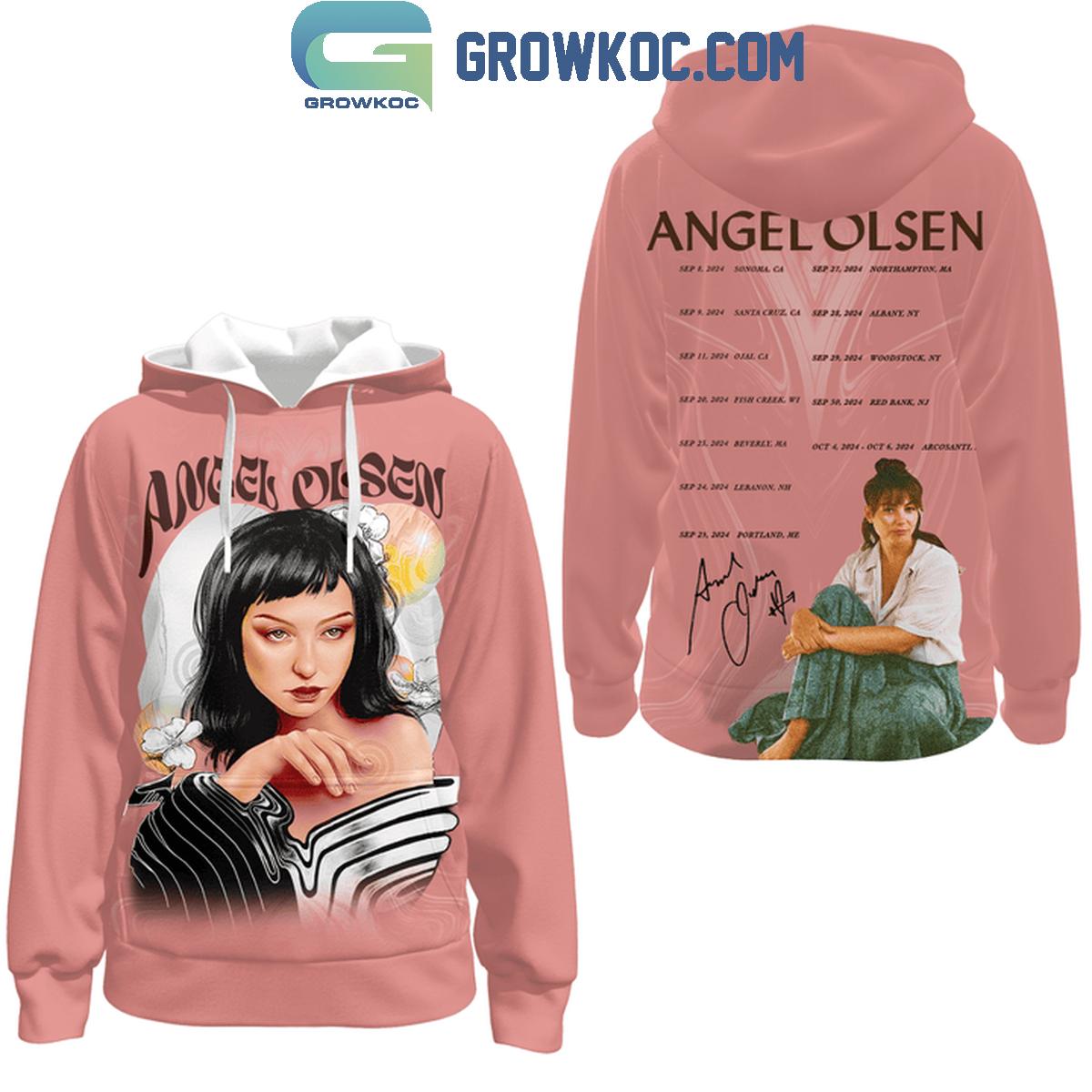 Angel Olsen 2024 Tour Schedule Fan Hoodie Shirts 1 typKa