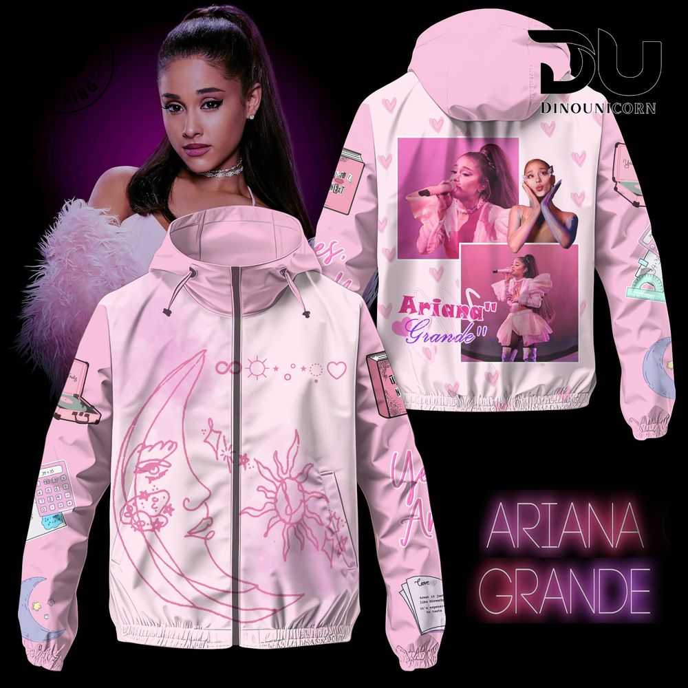 Ariana Grande Windbreaker Outdoor Jacket 1