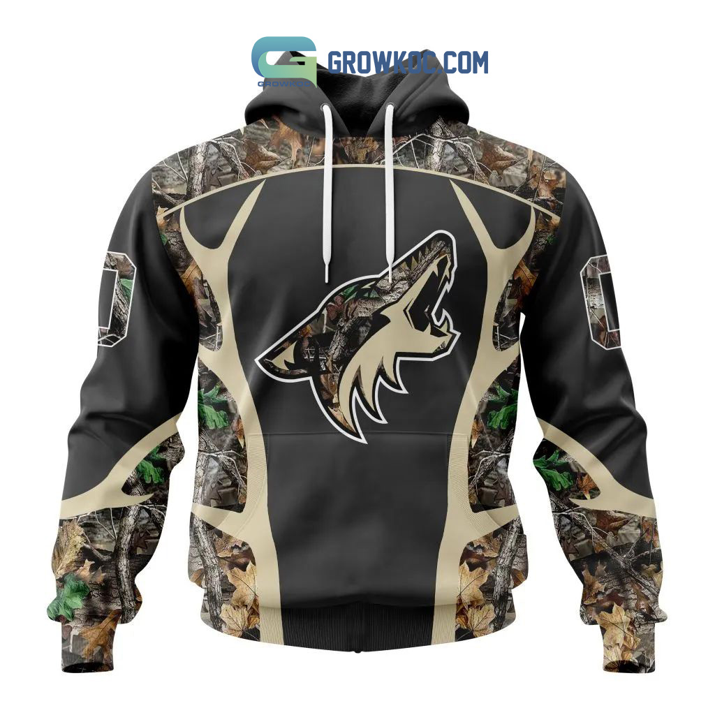 Arizona Coyotes NHL Special Camo Hunting Personalized Hoodie T Shirt2B1 F5a4p