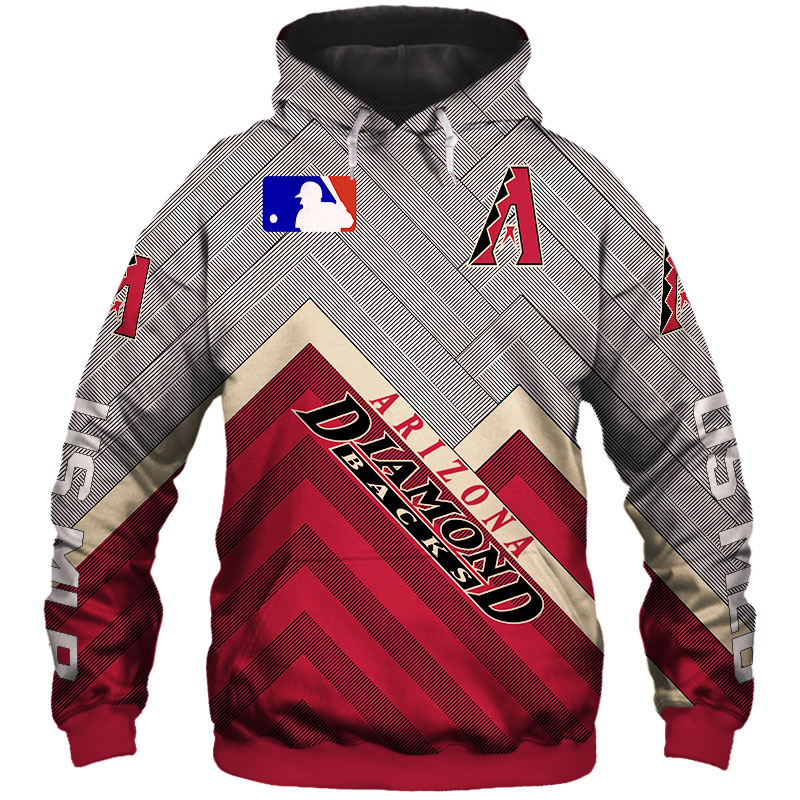 Arizona Diamondbacks All Over Print Baseball Zip Hoodie For Fan Mlb 0